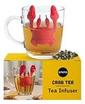 NEW!!! Crab Tea Infuser by OTOTO - Cute Tea Infuser, Tea Accessories For Tea Lovers, Cute Kitchen Accessories, Funny Gifts, Tea Infusers For Loose Tea, Loose Leaf Tea Steeper, Tea Diffuser Kitchen