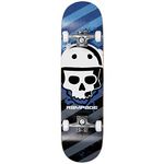 Rampage Skateboard for Kids Ages 6-12 - Childrens Black Skate Board for Teens, Boys and Girls, Ideal Complete Skateboards for Beginners, Skull Kids Skateboard for Tricks and Skateparks