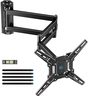 Pipishell Full Motion Long-Arm TV Wall Mount for 32-65 Inch TVs, Max VESA 400x400mm up to 110 lbs, 37.4” Long Extension Corner TV Mount, Swivel & Tilt, Space-Saving Wall Mount TV Bracket, PIMF26B