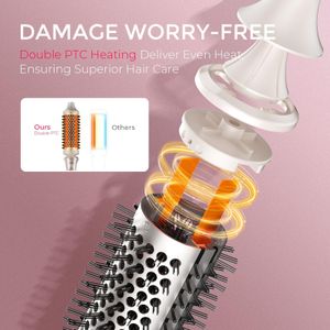 TYMO Stylux 1.7-Inch Thermal Hair Brush – Styling & Smoothing Tool
