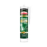 UniBond Roof & Gutter Sealant, Long-Lasting Butyl Sealant for Roofing Applications, Waterproof Sealant for Outdoor Use, Flexible & Durable Roof Sealant, 1x504g Cartridge