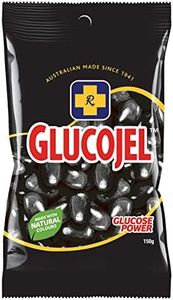 Glucojel Jelly Beans Black 150g