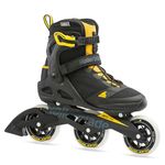 Rollerblade Men's Macroblade 100 3Wd Inline Skates, Black/Saffron Yellow, 275