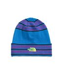 THE NORTH FACE Dock Worker Recycled Beanie - Men's Super Sonic Blue Explore Stripe