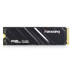 fanxiang M.2 SSD 1TB, Up to 4800MB/s, 1TB NVMe SSD PCIe Gen4 x4 2280, QLC 3D NAND QLC, PS5 SSD with Graphene Cooling Sticker, Internal SSD for Laptop, Desktop- S690Q