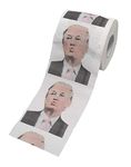 Donald Trump Toilet Roll Funny American Novelty 2-Ply Paper Colour Printed Political President Humor Gag Prank Fun Face Joke Gift (1 Roll)