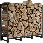 Koutemie 4Ft Outdoor Firewood Rack 