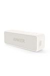 Anker Soundcore 2, 12W Dual-Driver, Portable Bluetooth Speakers for Daily Use, and Wireless, Extended Battery Life, 24-Hour Playtime, IPX7 Water Resistant, Built in Mic, 66 ft Bluetooth Range- White