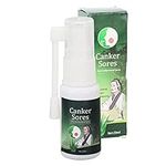 Canker Sore Relief Spray, Men Women Herbal Extract Mouth Sore Relief Spray for Daily Oral Care 20ML