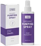 CoBoo Organic Breast Pumping Spray 2oz, Supports Essential Breast Pump moisturization, Helps Sore Nipples & Clogged Ducts, Breast Pump Lubricant, Pump Spray for Flanges, Vegan, Natural & Lanolin Free