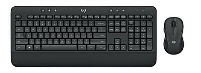 Logitech MK545 Advanced Wireless Keyboard and Mouse Combo , Black