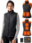 Hecusma Quilted Heated Vest Women w