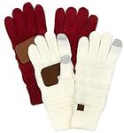 Funky Junque Lined Texting Gloves: 