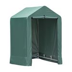 ShelterLogic 4' x 4' x 6' Waterproof Pop-Up Deck and Garden Storage Shed Kit