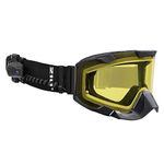 CKX Isolated Electric 210° Goggles for Trail - Matte Black Frame - Yellow Lens Part # 120402