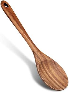 14 Inch Large Wooden Spoon for Cooking Mixing Spoon Serving Spoons Big Non Stick Wood Spoon Spatula Long Handle Spoon Stirring Cooking Spoon