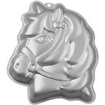 Wilton Horse Cake Pan, Aluminium, 26.7 x 30.5 x 5 cm (10.5 x 12 x 2 in)