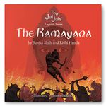 The Jai Jais Ramayana Book for Kids, Amar Chitra Katha of Shree Ram & Sita with Diwali Story, Ramayan Hindu Holy Novel with Coloring Graphic & HD Illustrations, Valmiki's Ancient Epic Gift, Best Companion for Your growing Child