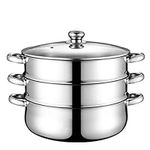KICHOUSE Stainless Steel Soup Pot f
