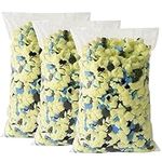 Jecqbor 15lbs Shredded Memory Foam Filling for Bean Bag Chair Multi Color, Premium Beanbag Stuffing High Density Memory Foam Refill for Pillow, Cushion, Arts Crafts, Stuffed Animals