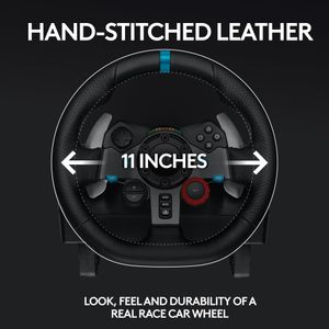 Logitech G29 Racing Wheel – Black, PS4/PC Compatible