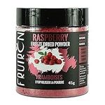 Fruiron Freeze Dried Raspberry Powder- 45 g (1.5 oz) | Pure Ground Freeze Dried Fruit, All Authentic, No Additives, Product of Canada