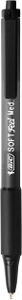 Bic Soft Feel Retractable Ballpoint Pens, Black, 1.0mm, 6-Pack