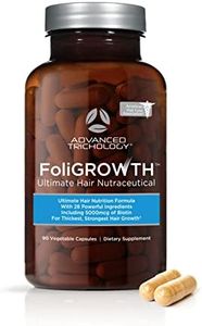 Advanced Trichology FoliGROWTH™ Hair Growth Supplement for Thicker Fuller Hair | Approved by the American Hair Loss Association, Revitalize Thinning Hair, Backed by 20 Years of Experience in Hair Loss