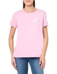 Roxy Women's Boyfriend Crew T-Shirt, Prism Pink 241 Exc, X-Small