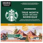 STARBUCKS True North Blend Blonde Roast Keurig K-Cup Coffee Pods Carton, 528 g