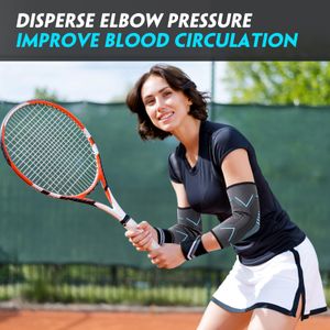 Molsdon Elbow Support Sleeves 2-Pack – Compression Brace for Pain Relief