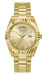 GUESS Men's Analog Watch Gold Stainless Steel Bracelet (Model: GW0265G2)