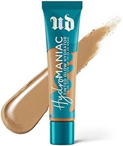 Urban Decay Hydromaniac Dewy Foundation (51 Medium Neutral) Hydrating Tinted Moisturizer for Dry Skin, Buildable Medium Coverage, Non-comedogenic, Vegan, Cruelty-free