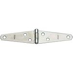 National Hardware V280 3" Zinc Plated Light Strap Hinge