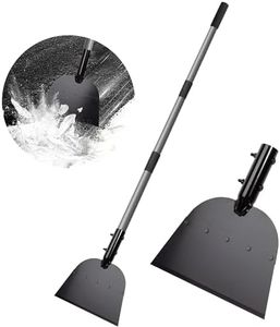 Walensee Flat Shovel,Snow Shovel, Ice Scraper, 54 inch Snow Ice Chopper for Walkway, Ice Removal Tool for Road Outdoor Garden Cleaning Scraper, Weed Remove Tool for Lawn Edging, Driveway Weeding Tool