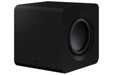 SAMSUNG SWA-W510 Subwoofer for S Series Soundbar with Powerful Bass, Wireless, Unibody Design, Compact 6.5" Size, 2022, Black