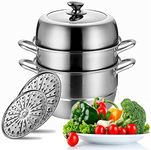 Stainless Steel Steamer Pot Thick-b