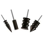 4pcs Leather Burnisher Bits for Rot