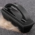 Navaris Pet Hair Remover Brush - For Multiple Surfaces Including Furniture, Carpets, Clothes - Dog and Cat Quick Easy Fur Remover with Handle - 15.5 x 8.5 x 5cm (6.1" x 3.3" x 2")