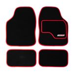 Sakura SS5306 Universal Car Mat Set,Red