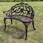 Mandolin Outdoor Bench Park Garden 