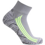 SuMade Waterproof Socks for Hiking,Fashion Windproof Lightweight Rainy Day Sports Heat Outdoor Recreation High Performance Cushioned Seamless Kayaking Skiing Rocky Socks for Men 1 Pair (Gray,Large)