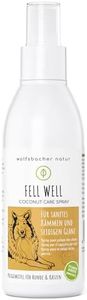 Wolfsbacher Spray Démêlant Bio pour Chiens et Chats 200ml, Soin du Pelage à la Noix de Coco