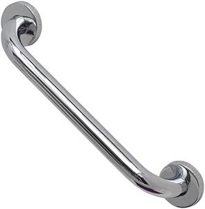 Grab Bar for Bathroom, Shower, or Toilet – Wall-Mounted, Rust-Resistant for Enhanced Safety and Support - 11.8 Length Straight Chrome