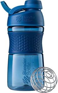 Blender Bottle Sportmixer Twist Navy Botella mezcladora, Unisex Adulto, 590ml