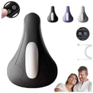Pelvic Floor Exercise Devices, Unisex Kegel Exerciser for Male, 4 Modes Smart Pelvic Floor Muscle Exerciser, USB-C Charging, Home Fitness for Daily Core Strength (Black, Remote Control)