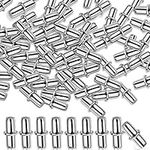 FANDAMEI 50 Pack Shelf Pins, Metal 