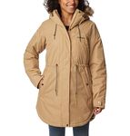Columbia Women's Suttle Mountain Mid Jacket, Winter Jacket, Beach, Size L