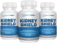 Kidney Shield 120 Caps Kidney Supplement to Support Normal Kidney Function and Support Kidney Health for Kidney Cleanse Omega 3 - (3 Pack)