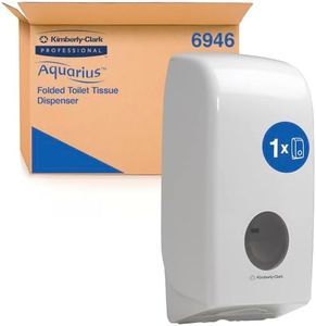 Kimberly-Clark Professional Aquarius Toilet Tissue Dispenser (69460), Interleaved Toilet Tissue Dispenser, 1 Dispenser/Case